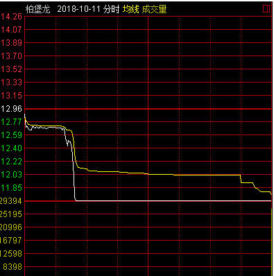 柏堡龙的股票交易异常