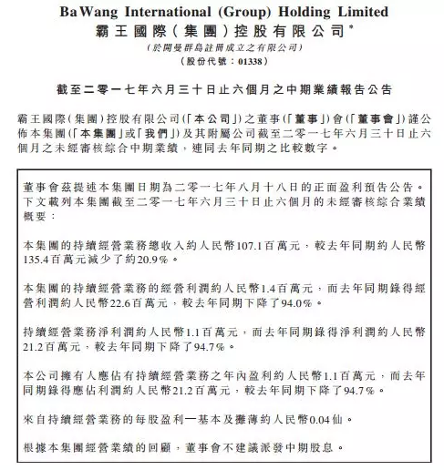 霸王集团控股公司