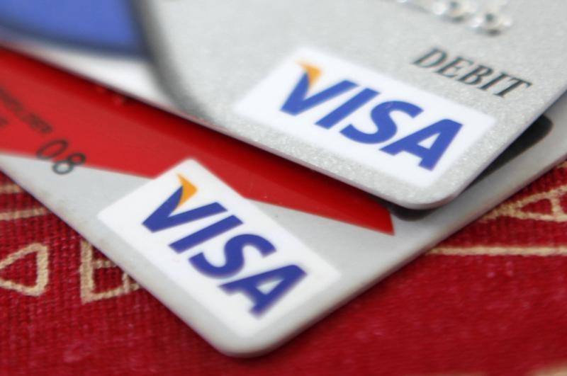 VISA Q2净营收同比下降2%，每股收益1.38美元